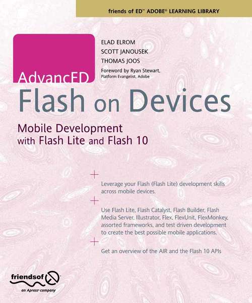 Book cover of AdvancED Flash on Devices: Mobile Development with Flash Lite and Flash 10 (1st ed.)