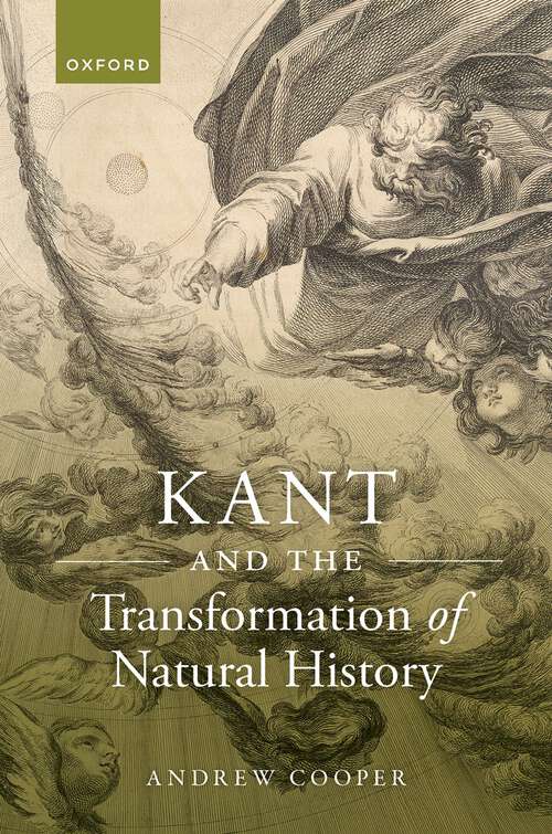 Book cover of Kant and the Transformation of Natural History