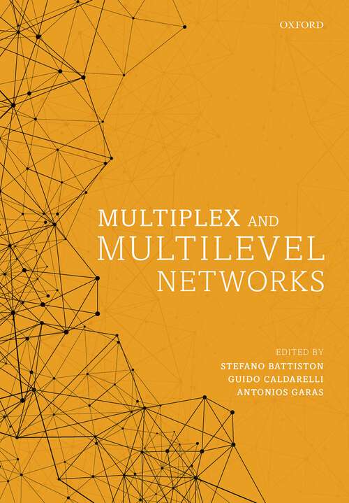 Book cover of Multiplex and Multilevel Networks