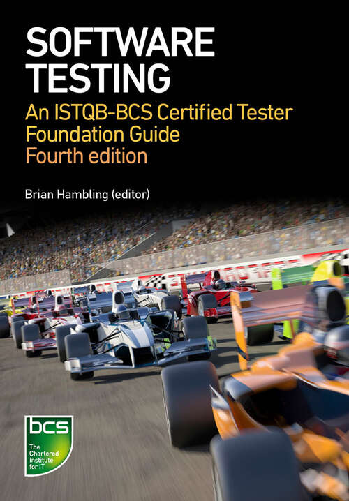 Book cover of Software Testing: An ISTQB-BCS Certified Tester Foundation guide - 4th edition (4)