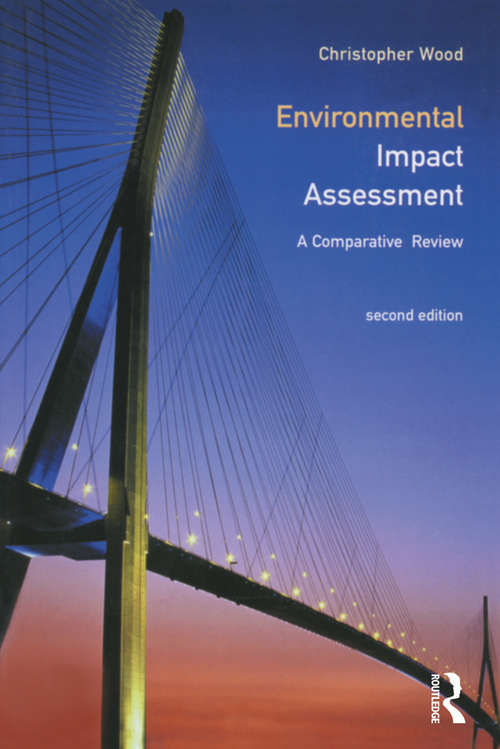 Book cover of Environmental Impact Assessment: A Comparative Review