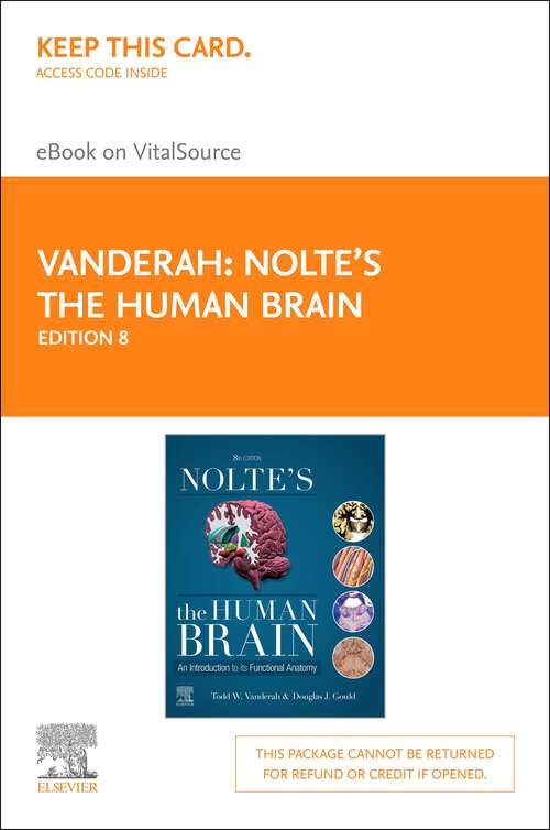 Book cover of Nolte's The Human Brain E-Book: Nolte's The Human Brain E-Book (8)