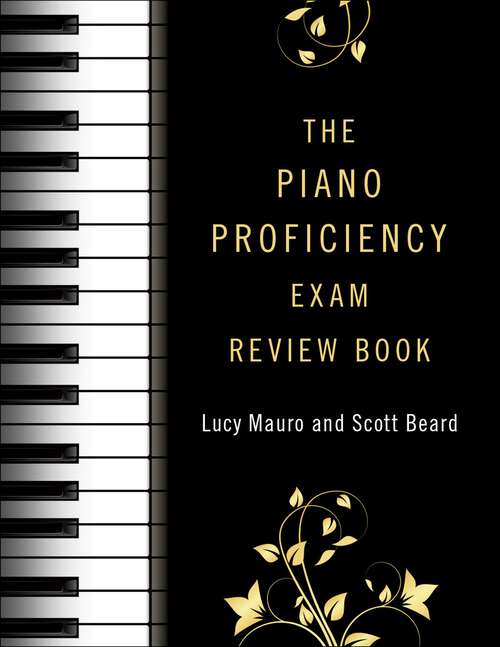 Book cover of The Piano Proficiency Exam Review Book