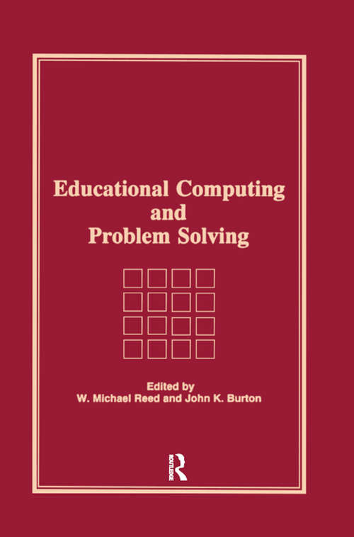 Book cover of Educational Computing and Problem Solving
