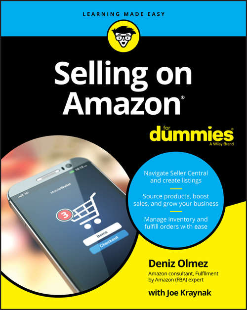 Book cover of Selling on Amazon For Dummies