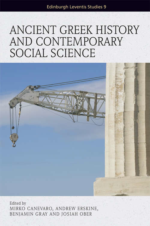 Book cover of Ancient Greek History and Contemporary Social Science