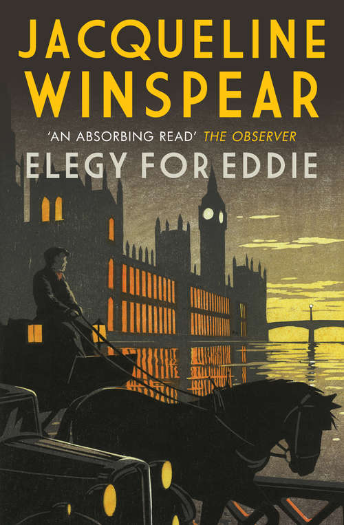 Book cover of Elegy for Eddie: An absorbing inter-war mystery (Maisie Dobbs #9)