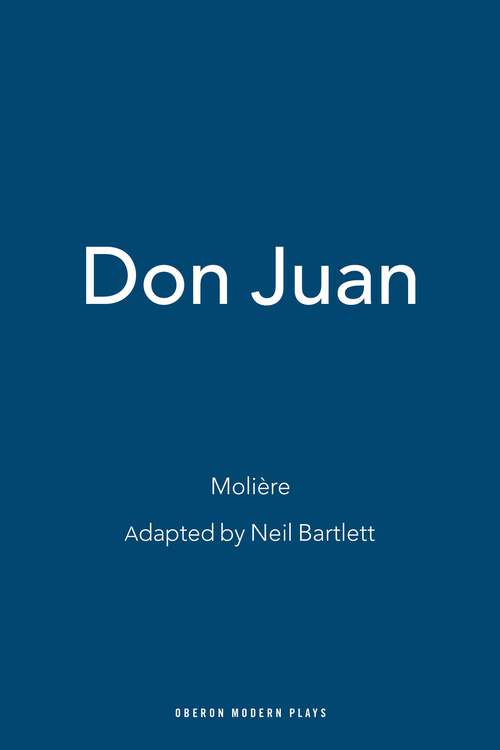 Book cover of Don Juan (Oberon Classics Ser.)