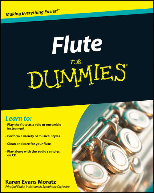 Book cover of Flute For Dummies