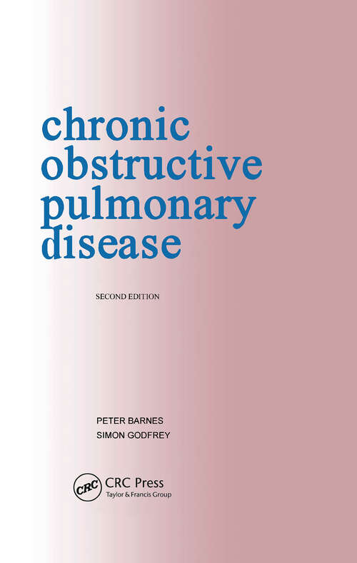 Book cover of Chronic Obstructive Pulmonary Disease: pocketbook