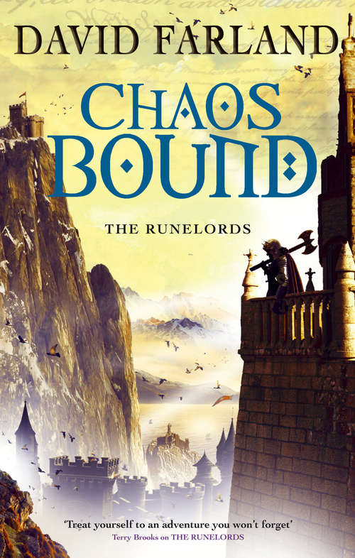 Book cover of Chaosbound: Book 8 of The Runelords (Runelords #8)