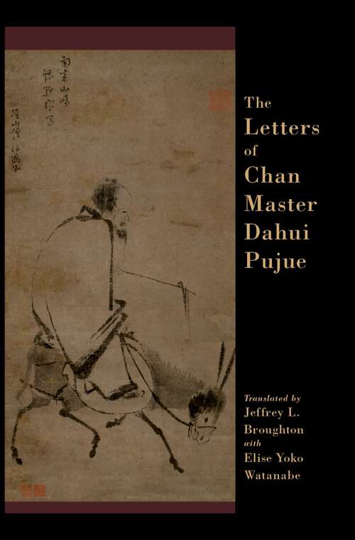 Book cover of The Letters of Chan Master Dahui Pujue