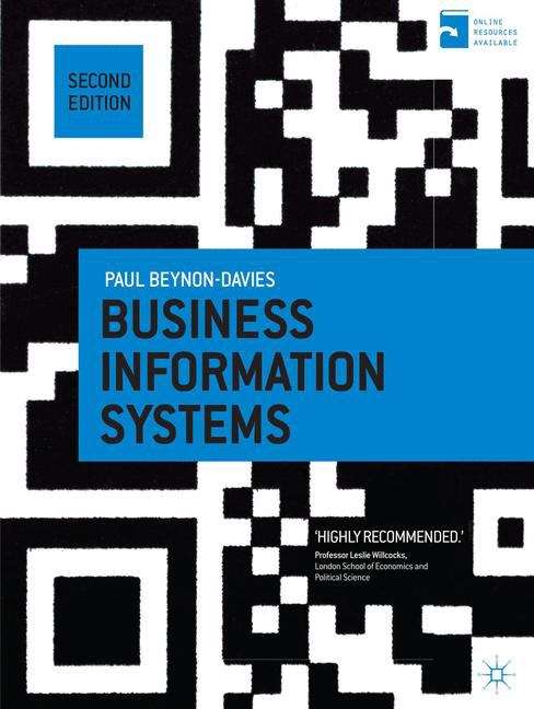 Book cover of Business Information Systems (PDF)