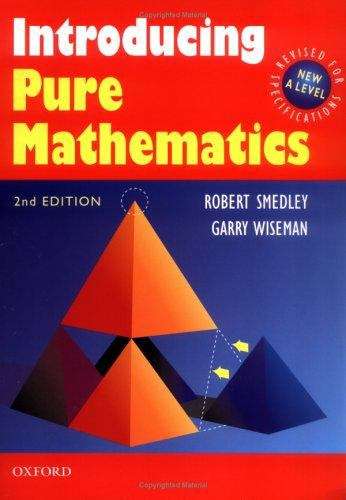 Book cover of Introducing Pure Mathematics (PDF)