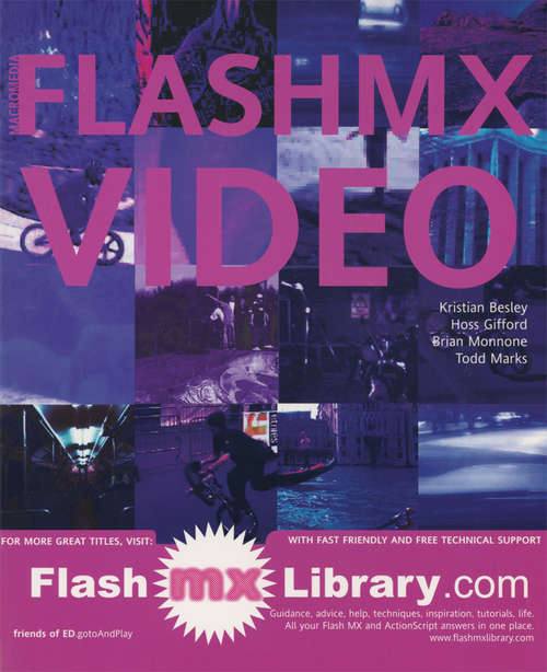 Book cover of Flash MX Video (1st ed.)
