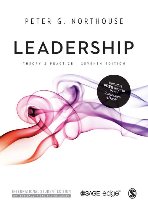 Book cover of Leadership (international Student Edition): Theory And Practice (PDF)