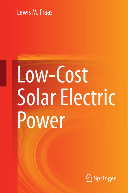 Book cover of Low-Cost Solar Electric Power (2014)