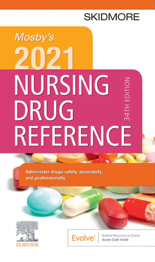 Book cover of Mosby's 2021 Nursing Drug Reference E-Book (ISSN)