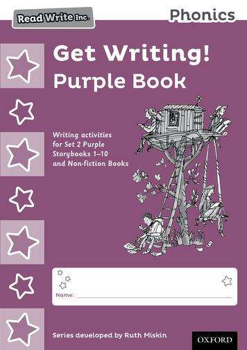 Book cover of Read Write Inc. Phonics: Get Writing! Purple Book (PDF)