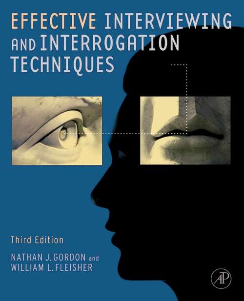 Book cover of Effective Interviewing and Interrogation Techniques (3)