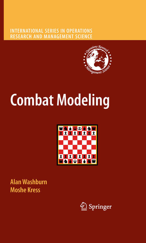 Book cover of Combat Modeling (2009) (International Series in Operations Research & Management Science #134)