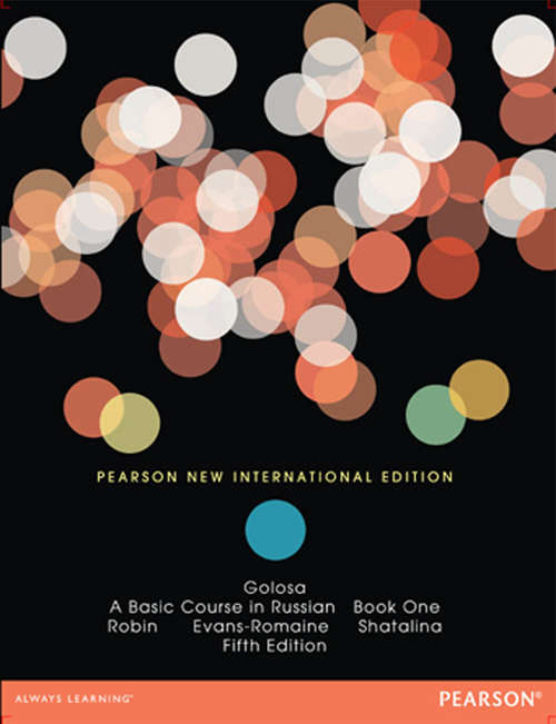 Book cover of Golosa: Pearson New International Edition