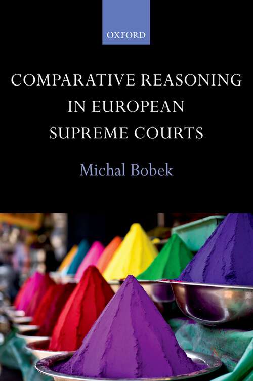 Book cover of Comparative Reasoning in European Supreme Courts
