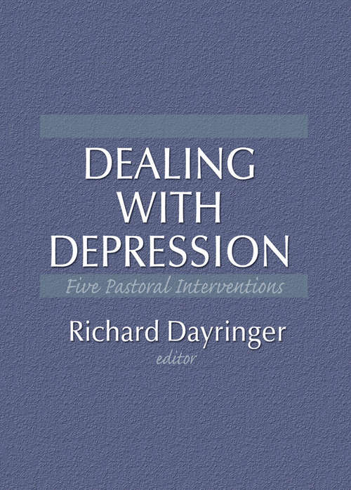 Book cover of Dealing with Depression: Five Pastoral Interventions