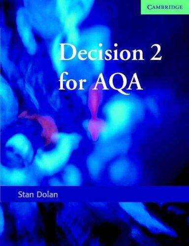 Book cover of Decision 2 For AQA (PDF)