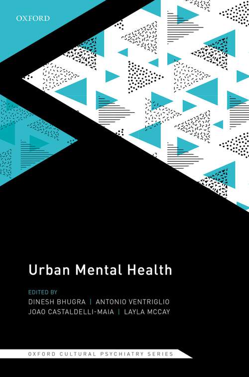 Book cover of Urban Mental Health (Oxford Cultural Psychiatry)