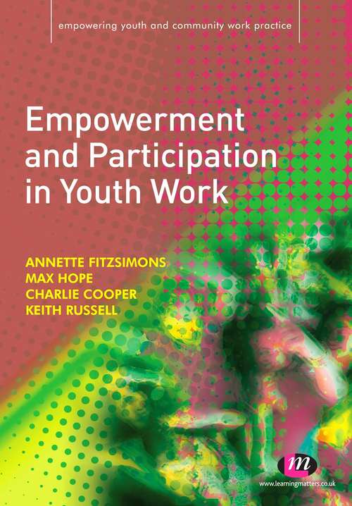 Book cover of Empowerment and Participation in Youth Work (PDF)