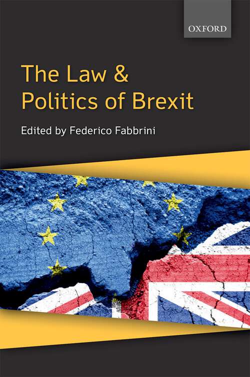 Book cover of The Law & Politics of Brexit