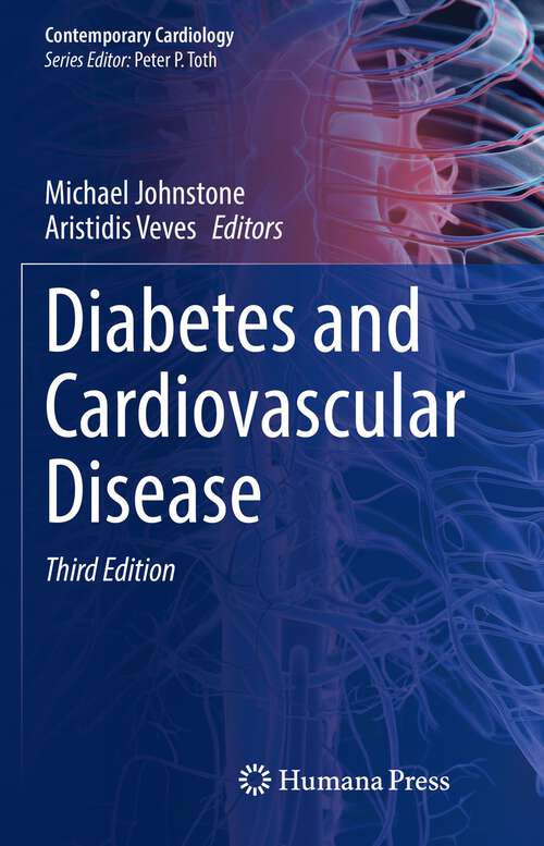 Book cover of Diabetes and Cardiovascular Disease (3rd ed. 2023) (Contemporary Cardiology)