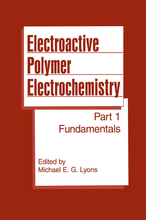 Book cover of Electroactive Polymer Electrochemistry: Part 1: Fundamentals (1994)