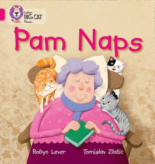 Book cover of Pam Naps: Band 01a/pink A (collins Big Cat Phonics) (PDF) (Collins Big Cat Phonics Ser.)