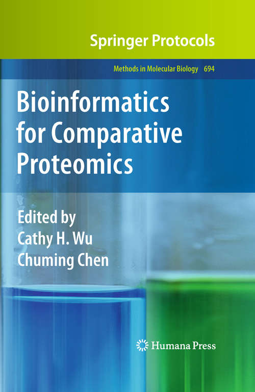 Book cover of Bioinformatics for Comparative Proteomics (2011) (Methods in Molecular Biology #694)