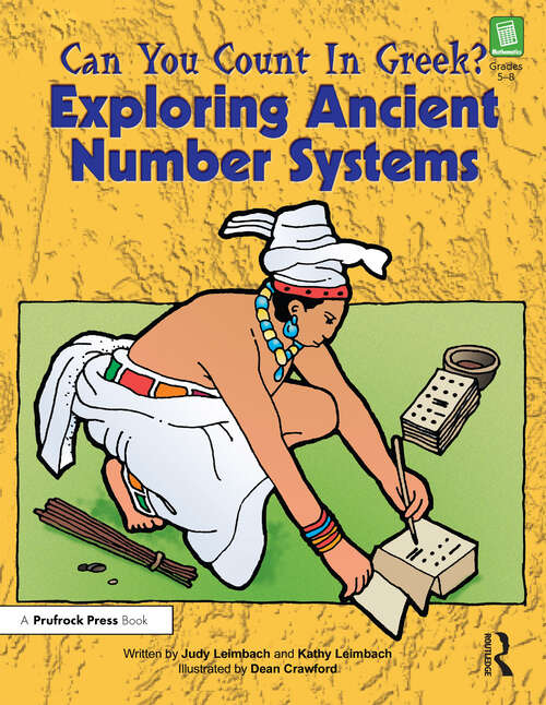 Book cover of Can You Count in Greek?: Exploring Ancient Number Systems (Grades 5-8)