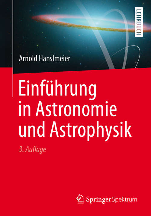 Book cover of Einführung in Astronomie und Astrophysik (3. Aufl. 2014)