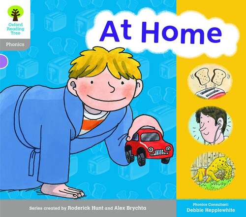 Book cover of Oxford Reading Tree: Stage 1: Floppy's Phonics: Sounds And Letters: At Home
