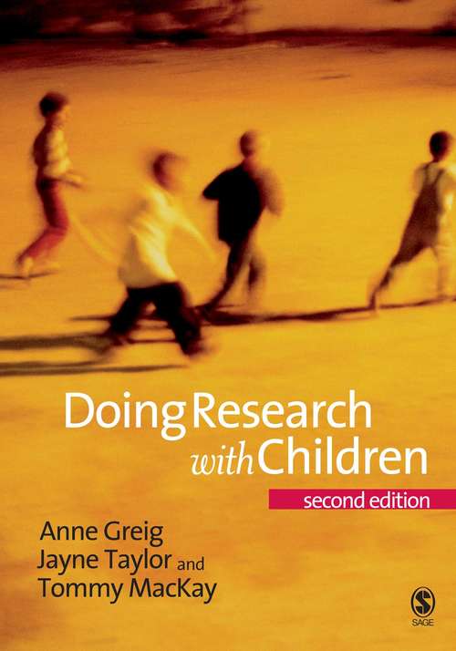 Book cover of Doing Research with Children