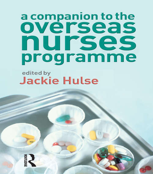 Book cover of A Companion to the Overseas Nurses Programme