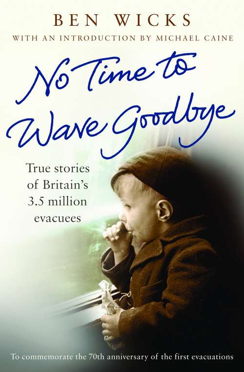 Book cover of No time to wave goodbye