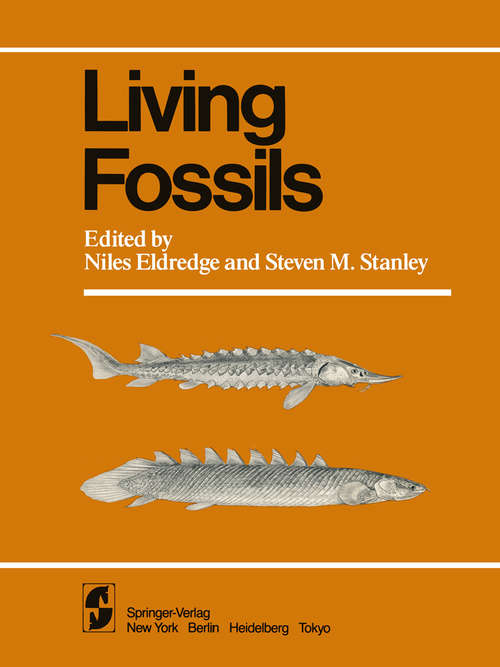 Book cover of Living Fossils (1984) (Casebooks in Earth Sciences)