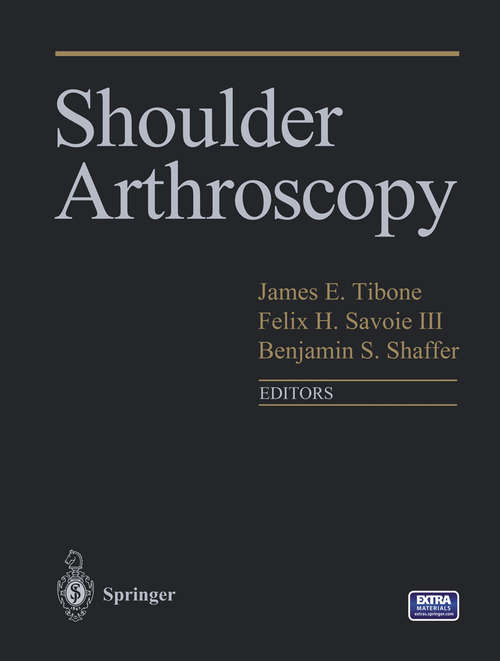 Book cover of Shoulder Arthroscopy (2003)