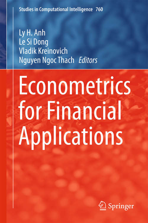 Book cover of Econometrics for Financial Applications (Studies in Computational Intelligence #760)