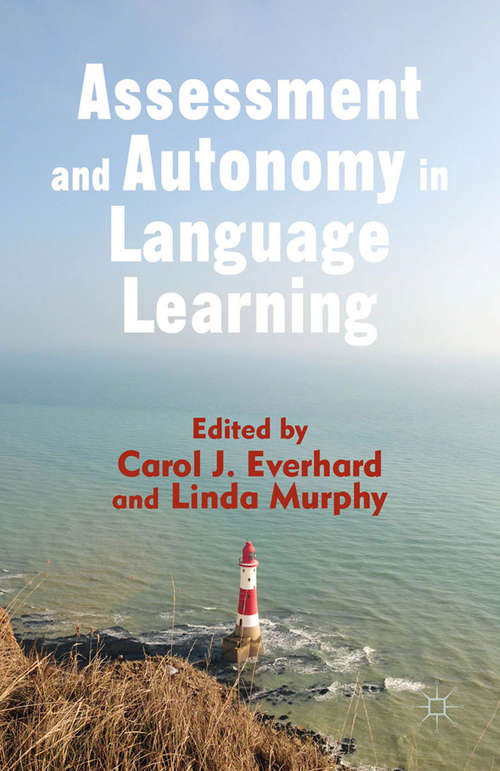 Book cover of Assessment and Autonomy in Language Learning (2015)