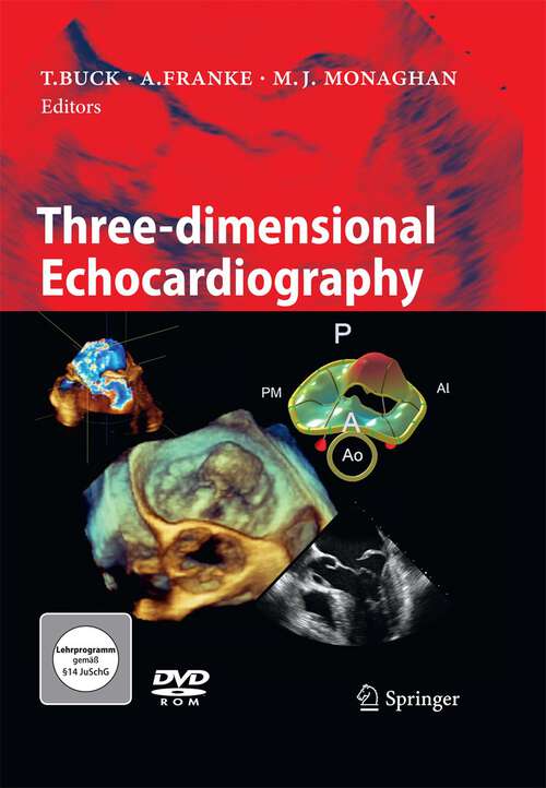 Book cover of Three-dimensional Echocardiography (2011)