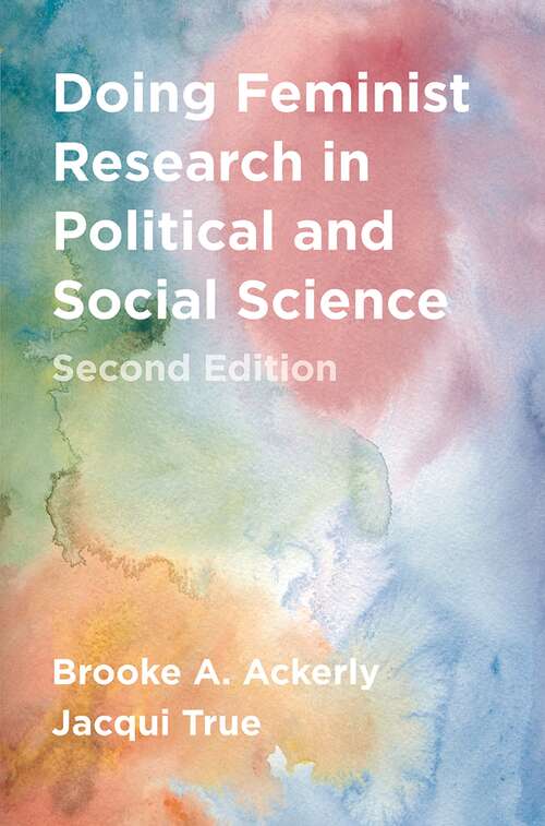 Book cover of Doing Feminist Research in Political and Social Science