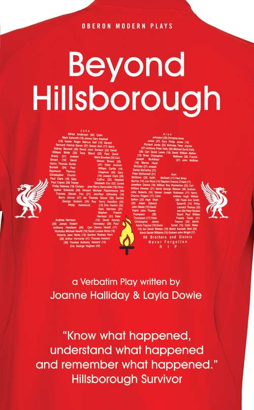 Book cover of Beyond Hillsborough (Oberon Modern Plays)