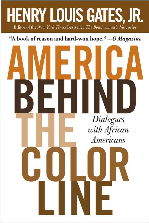 Book cover of America Behind The Color Line: Dialogues with African Americans